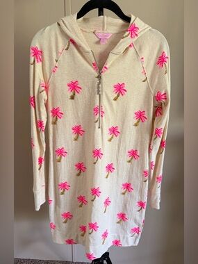 Lilly Pulitzer Skipper French Terry Popover Dress UPF 50, French Terry, Size XS